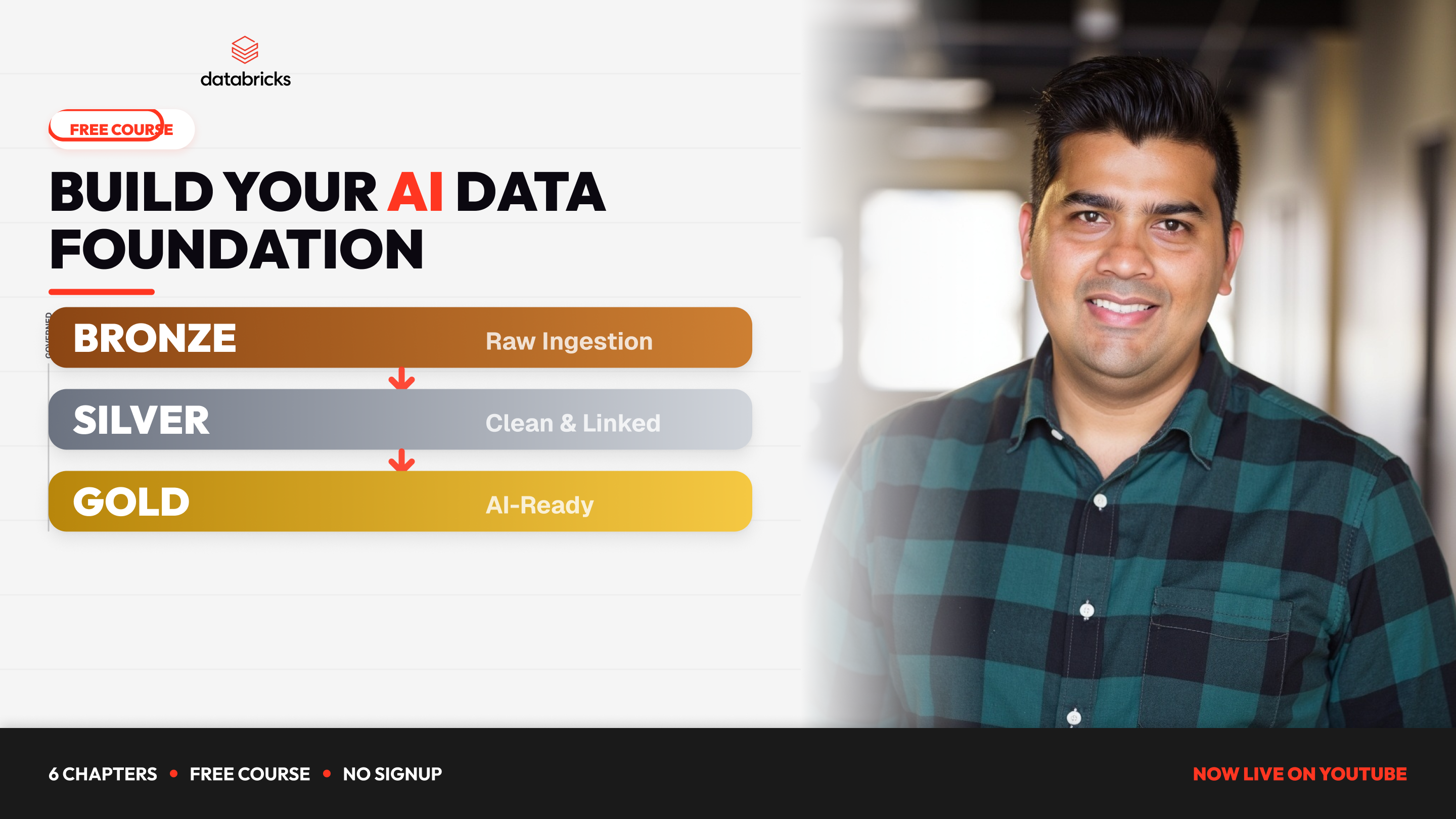 Cover for Build Your AI Data Foundation with Databricks